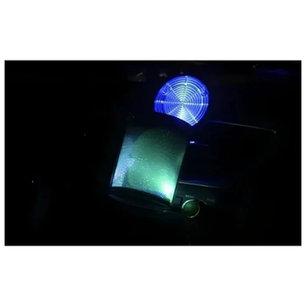 Astraled 7 Renkli RGB LED Işıklı Lüx Oto Küllük Kapaklı Spor Araç İçi Küllük Araba Küllüğü - Görsel 8