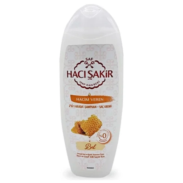 Hacı Şakir Bal Özlü İnce Telli Ve Zayıf Saç 500 Ml Şampuan - Görsel 3