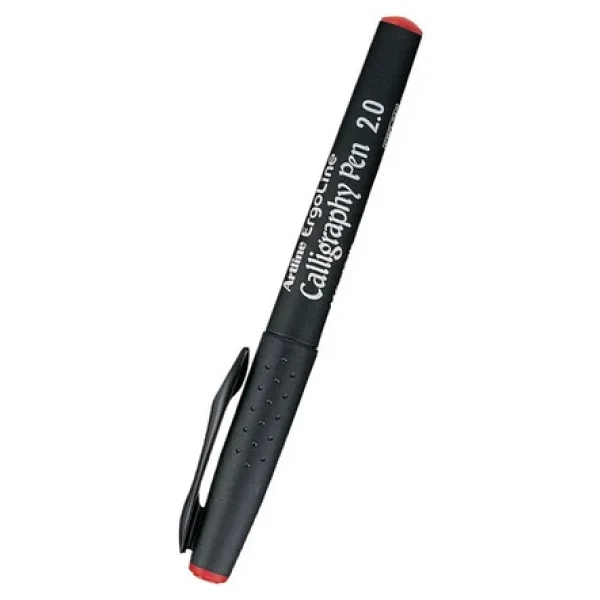Artline Erg-242 2.0 Mm Kırmızı Kaligrafi Kalemi - Görsel 5