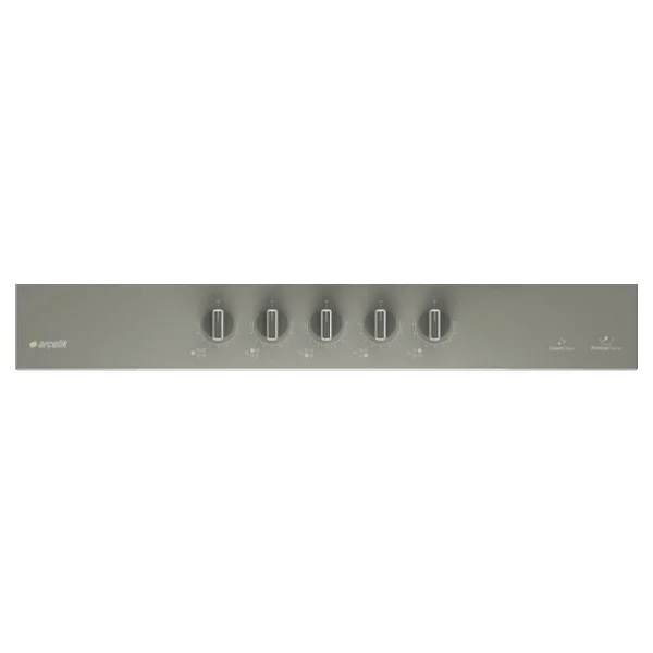 Arçelik OCD K 752-2 DWKYG Wok Gözlü Gri Cam Ankastre Ocak - Görsel 8
