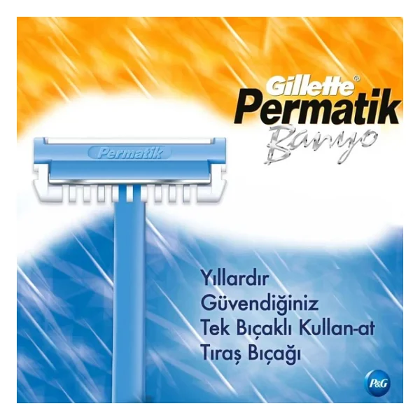 Gillette Permatik Banyo Kullan At 10'lu Tıraş Bıçağı - Görsel 6