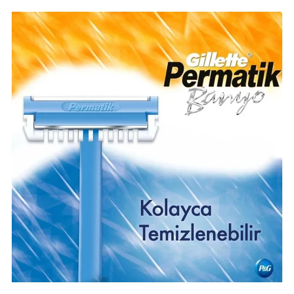 Gillette Permatik Banyo Kullan At 10'lu Tıraş Bıçağı - Görsel 5