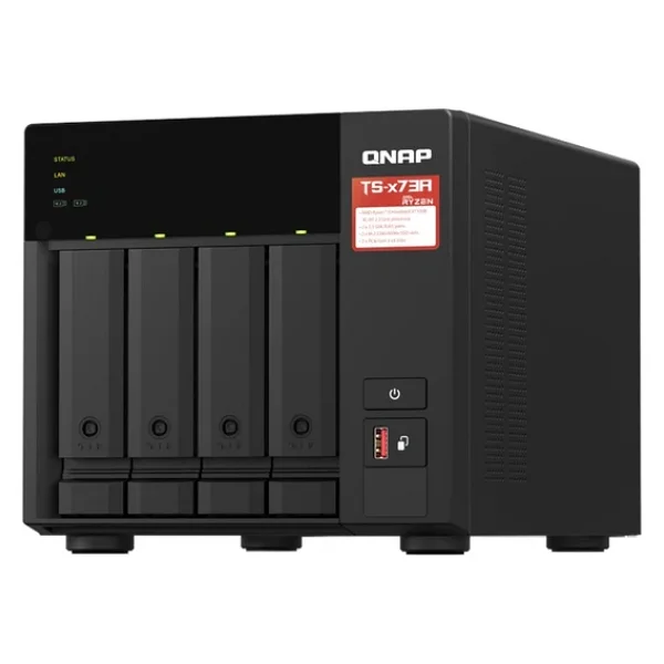 Qnap Ts-473a 8 GB 6 Yuvalı 250 TB Destekli Nas Depolama Ünitesi - Görsel 6