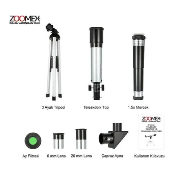 Zoomex F36050 Teleskop - Görsel 6