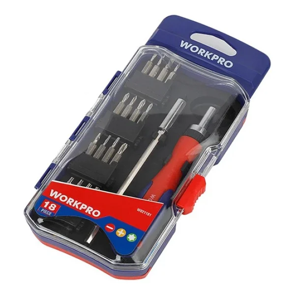 Workpro Wp200516 18 Parça Bits Tornavida Seti - Görsel 5