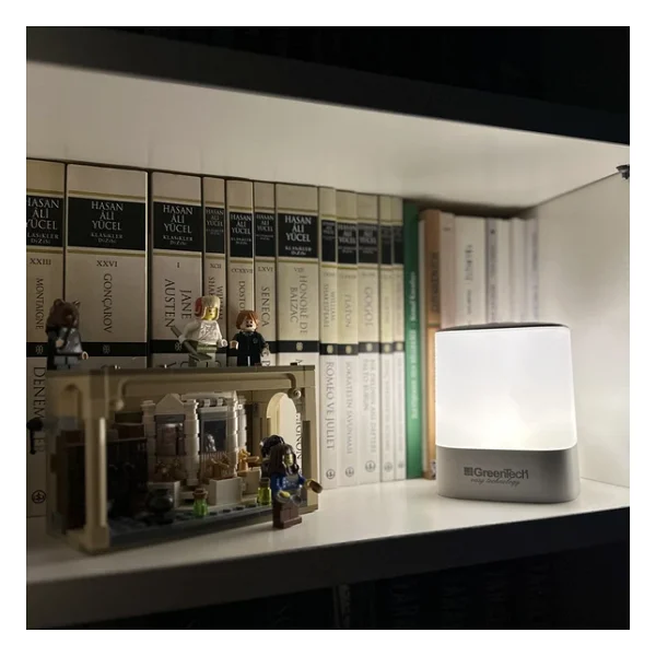 Greentech Masaüstü Şarjlı LED Aydınlatma - Gece Lambası / Gt-Cl09 - Görsel 9