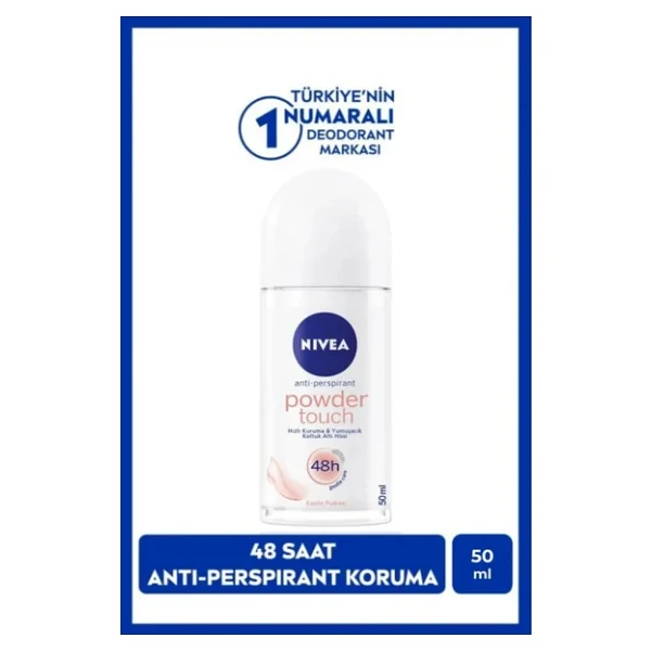 Nivea Powder Touch 50 Ml Kadın Roll-On - Görsel 8