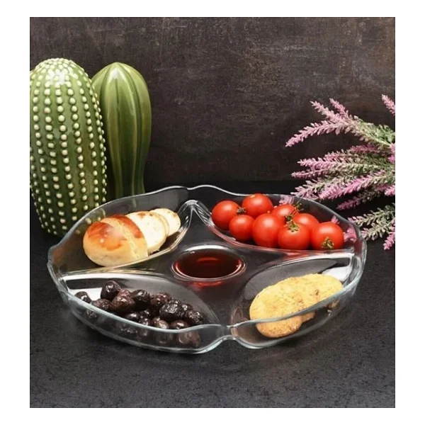 Paşabahçe Basic 10473 30 Cm Bölmeli Servis Tabağı - Görsel 5