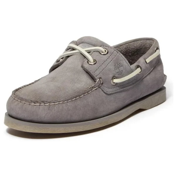 Timberland Classic Boat 2 Eye Etb0a4187el81 Gri Erkek Tekne Ayakkabısı - Görsel 4