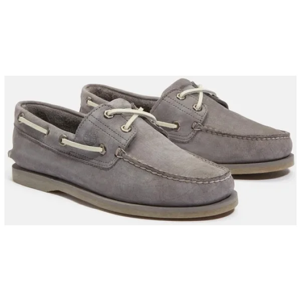 Timberland Classic Boat 2 Eye Etb0a4187el81 Gri Erkek Tekne Ayakkabısı - Görsel 8