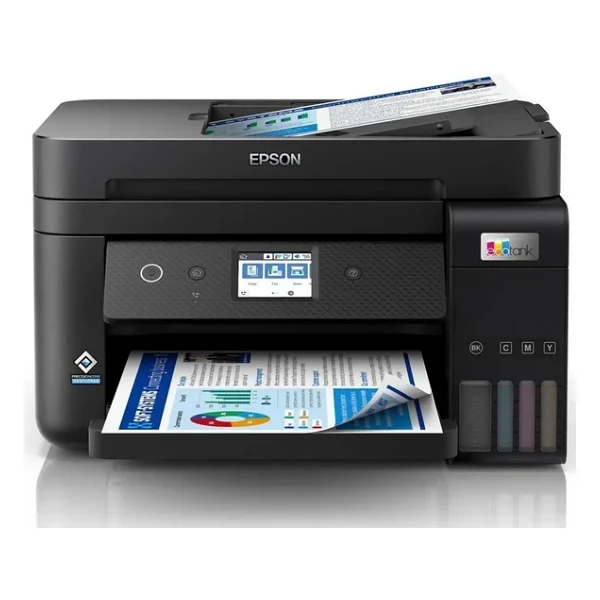 Epson Ecotank L6290 Wi-Fi + Tarayıcı + Fotokopi + Faks Renkli Çok Fonksiyonlu Tanklı Mürekkep Püskürtmeli Yazıcı - Görsel 4