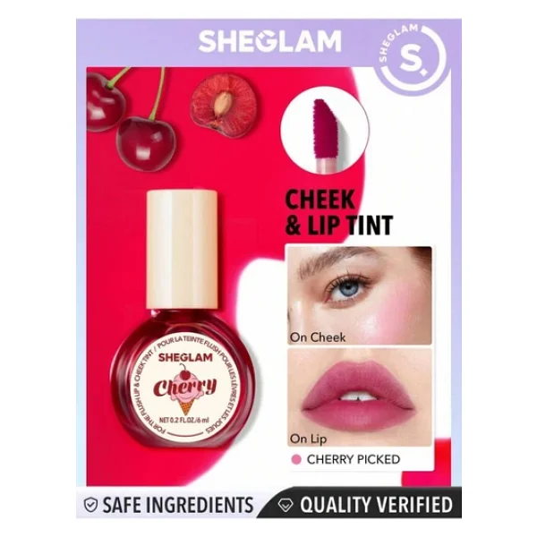 Sheglam For The Flush Dudak&Yanak Tint'i(Cherry Picked) - Görsel 4