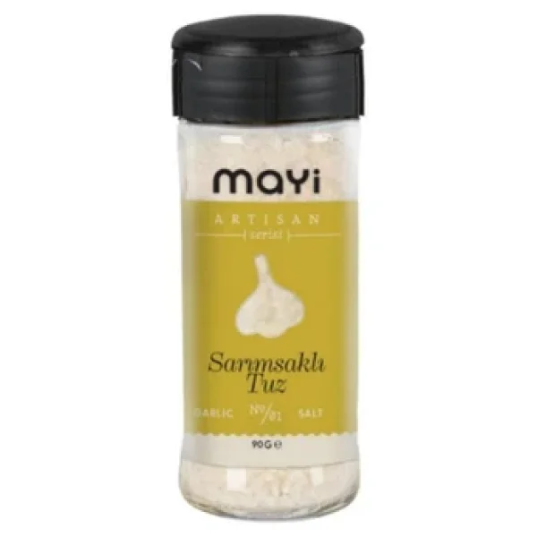 Mayi Tuz Sarımsaklı Tuz 90 Gr - Görsel 3