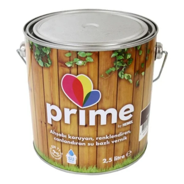Hemel Prime 2.5 Lt Su Bazlı Ahşap Vernik - Görsel 6