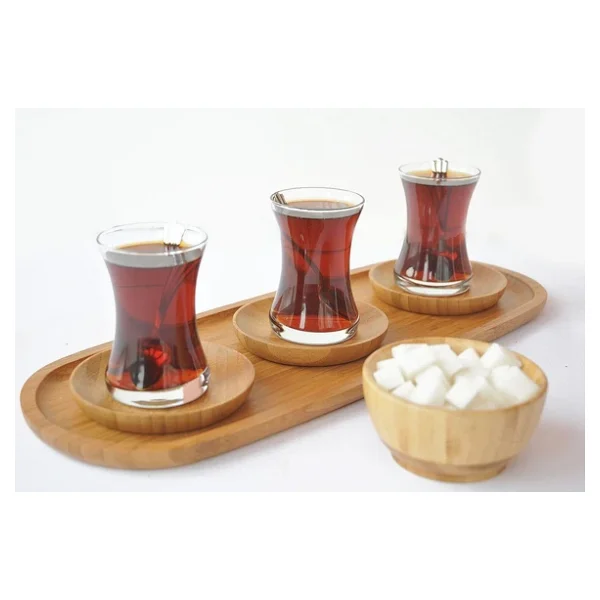 Bambum B0134 Silva Fix 6'lı Yuvarlak Çay Tabağı - Görsel 7