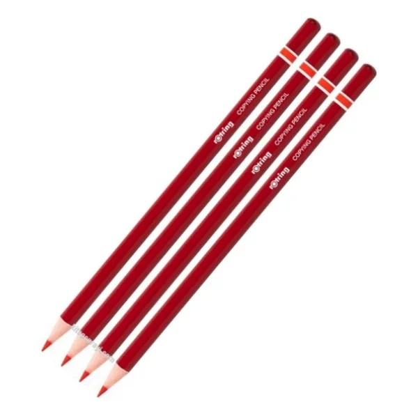 Rotring 4'lü Kırmızı Kopya Kalemi - Görsel 2