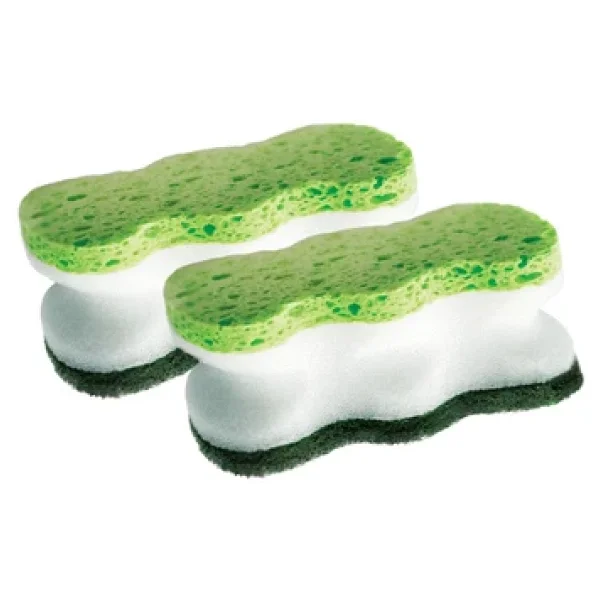 Scotch-Brite Ultra Konfor Tırnak Koruyucu 2'li Bulaşık Süngeri - Görsel 3