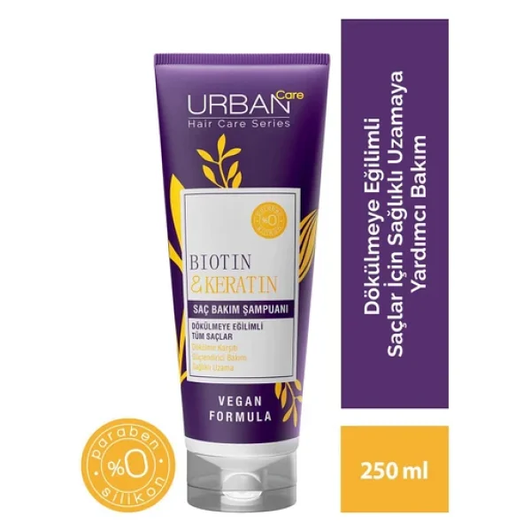 Urban Care Biotin Ve Keratin 250 Ml Saç Dökülmesine Karşı Şampuan - Görsel 3