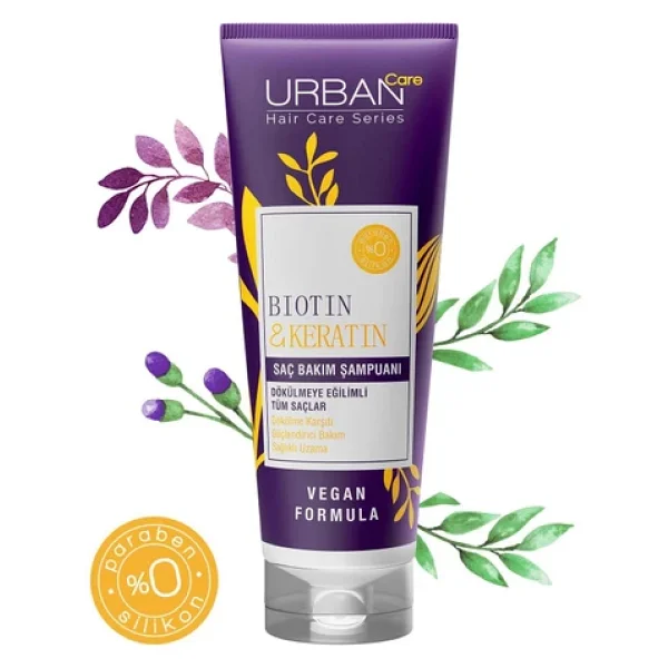 Urban Care Biotin Ve Keratin 250 Ml Saç Dökülmesine Karşı Şampuan - Görsel 5