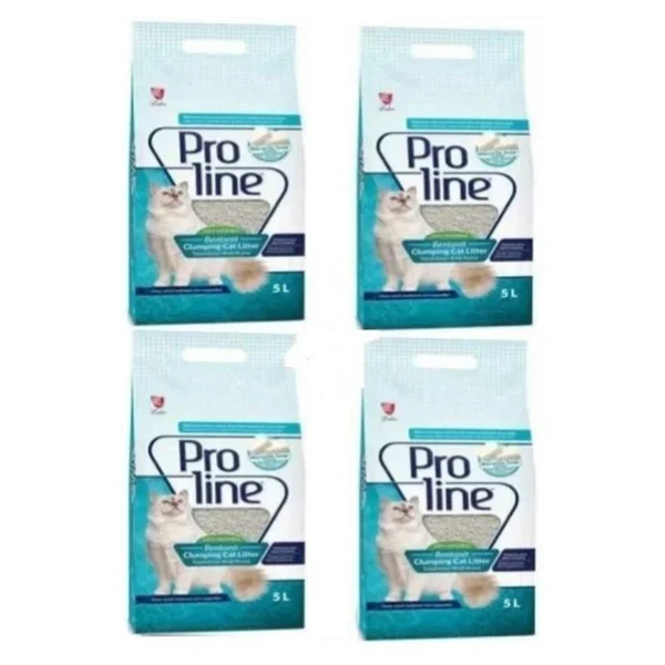 Proline 5 Lt 4'lü Bentonit Kedi Kumu - Görsel 4