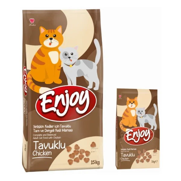 Enjoy Tavuklu 15 + 1 Kg Yetişkin Kedi Maması - Görsel 4