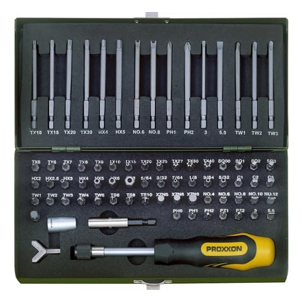 Proxxon 23107 75 Parçalı Bits Uç Takımı - Görsel 6