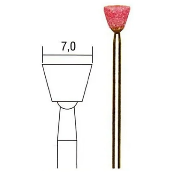 Proxxon Taslama Ucu 7 Mm 5 Lı 28778 - Görsel 7