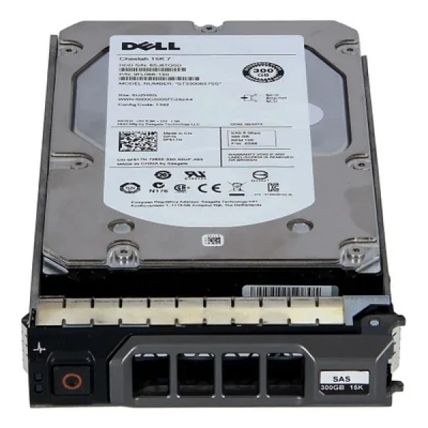 Dell Enterprise 300gb 15k 6g Sas 3.5" Harddisk Dp/N 0f617n 9fl066-150 - Görsel 5
