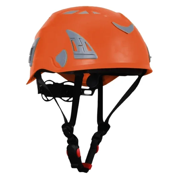 Dağcı Tırmanma Bareti Turuncu Renk Baş Koruyucu Kask Ce En12492 Sertifikalı 51-62 Cm Ayarlanabilir - Görsel 5