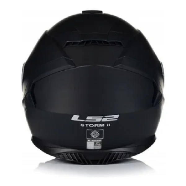 Ls2 Storm 2 Mat Siyah Full Face Motor Kaskı - Görsel 9