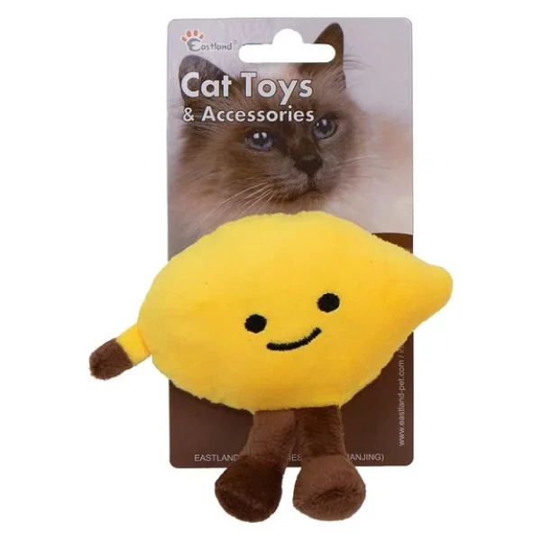 Eastland Catnipli Hışırtılı Peluş Limon 12,5cm - Görsel 2