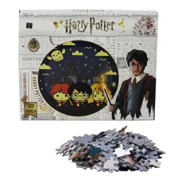 Laço Harry Potter 100 Parça Puzzle - Görsel 8