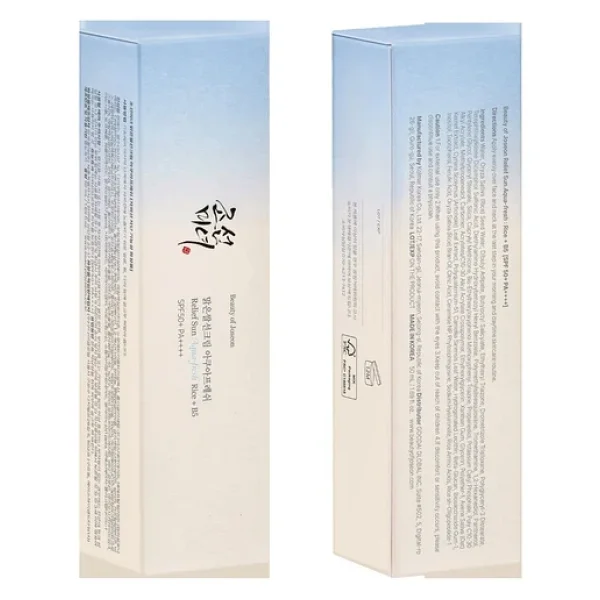 Beauty Of Joseon Relief Sun Aqua Fresh Rice + B5 50 Ml 50 Faktör Güneş Kremi - Görsel 5