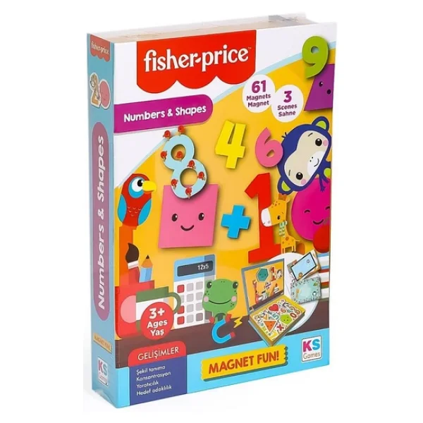 Fisher Price Baby Numbers Shapes Puzzle 13411 - Görsel 7