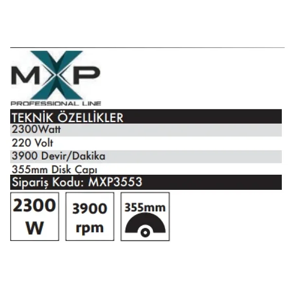 Max Extra Mxp 3553 Profil Kesme Makinesi - Görsel 5