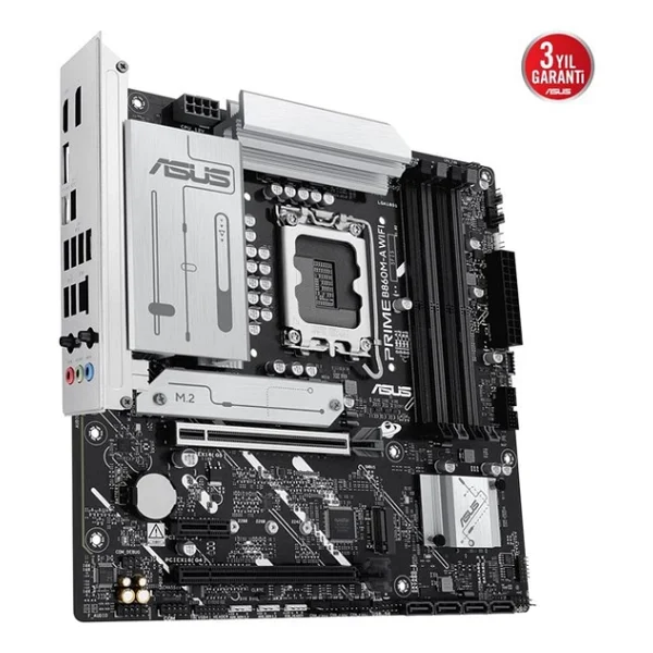 Asus Prıme B860m-A Wi-Fi 4x DDR5 Dp/Hdmı 2x M.2 1x 2.5glan/Wi-Fi/BT Usb3.2 1851p Anakart - Görsel 8