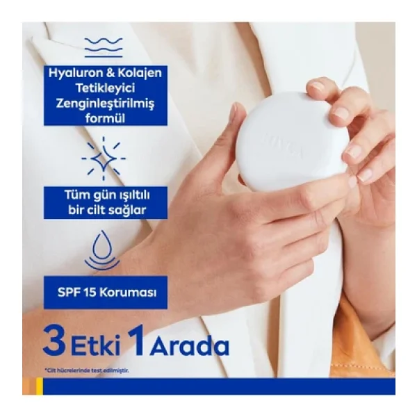 Nivea Cellular Expert Finish 3 İn 1 Cushion 15 Faktör Renkli Yüz Bakım Kremi 15 Ml - Görsel 2