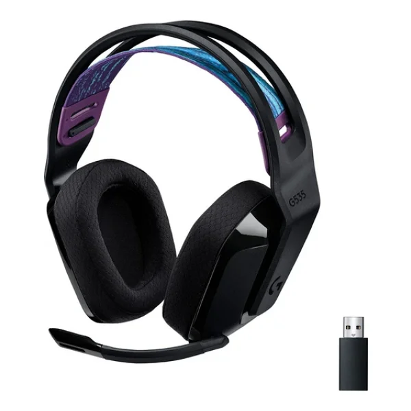 Logitech G535 Lightspeed Kablosuz Kulak Üstü Oyuncu Kulaklığı - Görsel 3