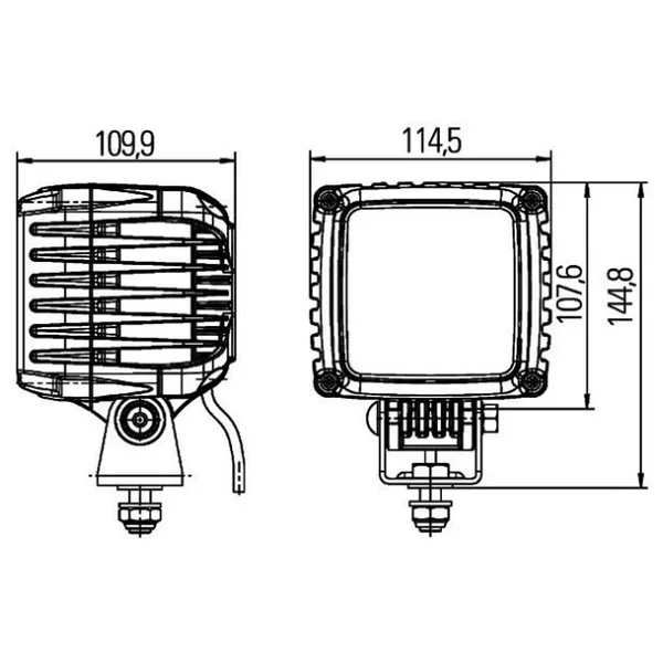 Hella Off-Road LED Lamba 12v-24v Power Beam 3000 1ga996192-001 - Görsel 5