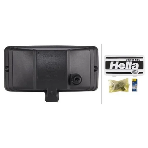 Hella Comet 550 Uzun Hüzme 12v H3 Halojen Far 1nd005700-421 - Görsel 4