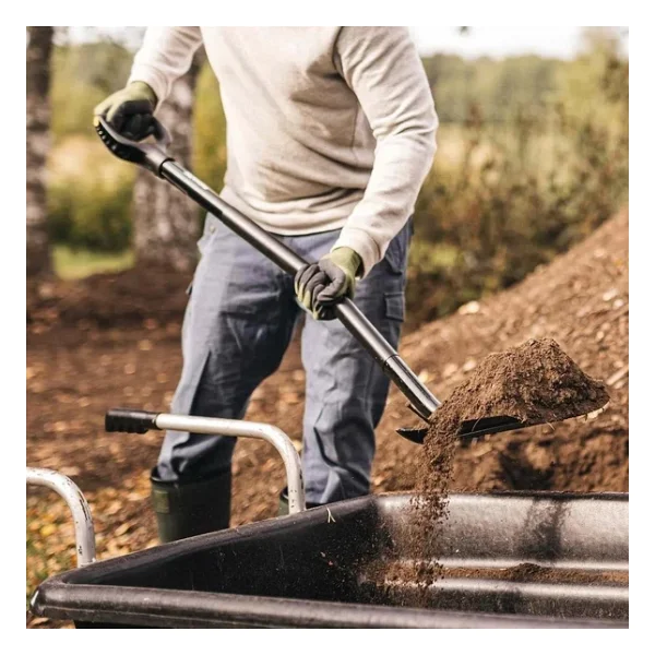 Fiskars 1066711 Ergonomik Pro Dar Ağızlı Ağır İş Küreği - Görsel 3