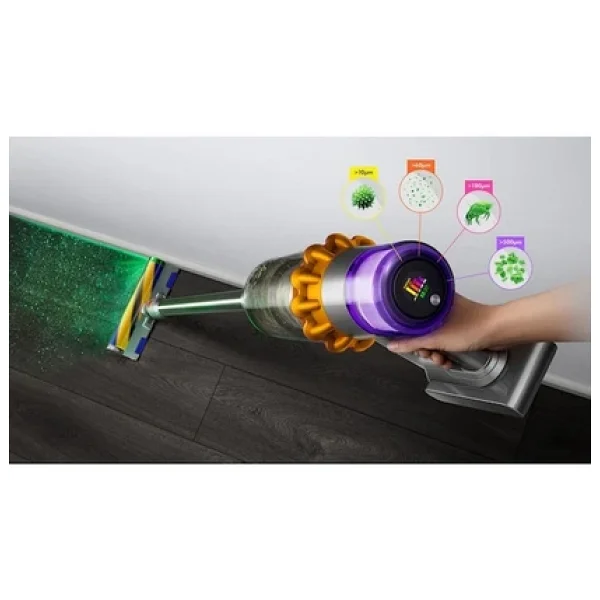 Dyson V15 Detect Absolute Şarjlı Dikey Süpürge - Görsel 8