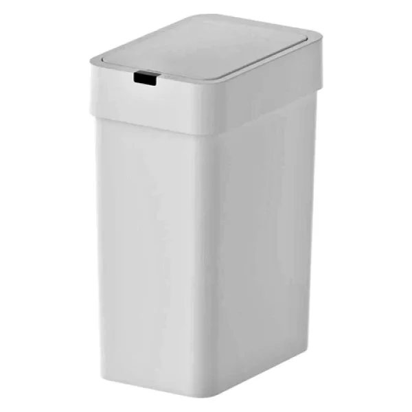 Sensörlü Otomatik Slim Çöp Kovası 9 Litre Plastik Beyaz Yerli Üretim Beyaz - Görsel 7