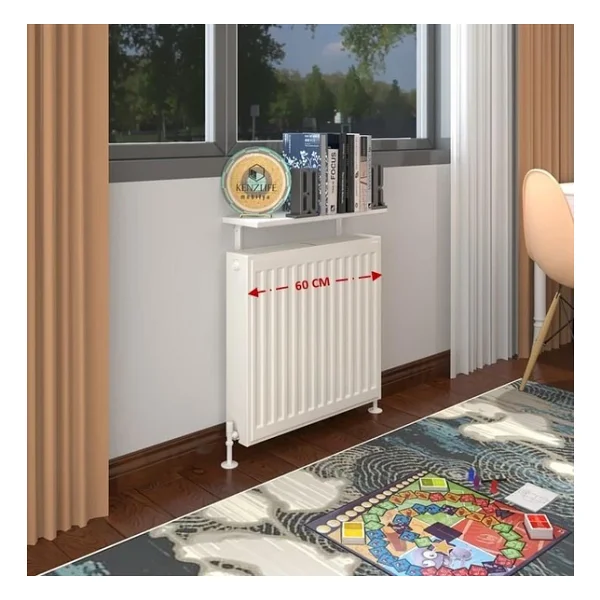 Kenzlife Petek Üstü Raf Dresuar Feng Şui Byz 060x15 Tekli Kitaplık Duvar Rafı 060 Cm Uzunluk - Görsel 3