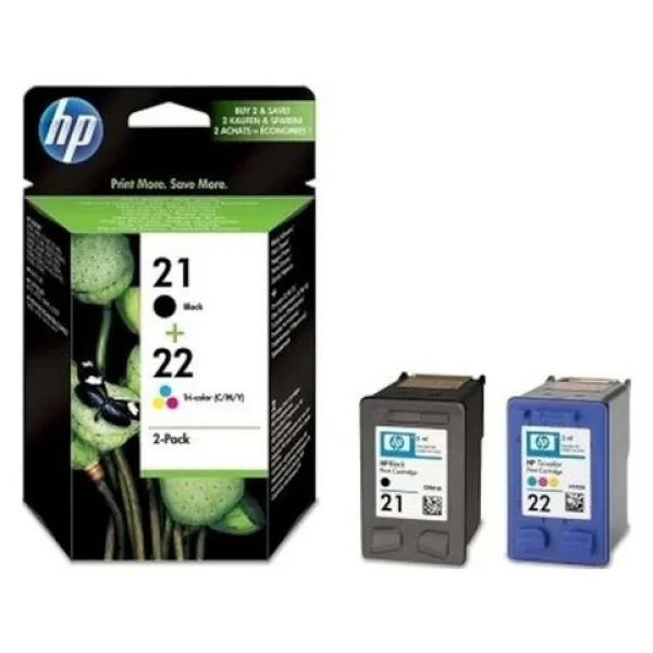Hp 21 Sd367ae Renkli + Siyah 2'li Set Kartuş - Görsel 3