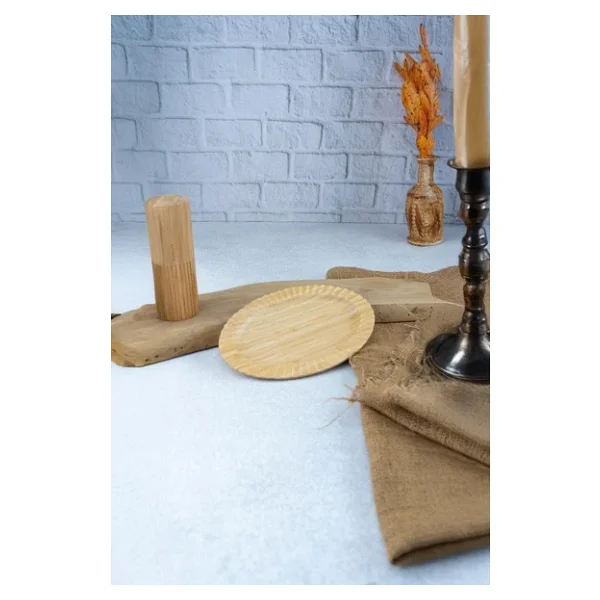 Bambum Crumble Küçük Oval Tabak - Görsel 6