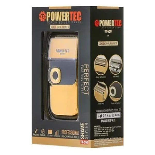 Powertec Tr-550 Tıraş Makinesi - Görsel 3