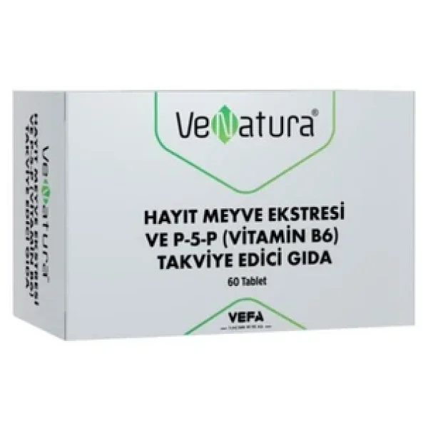 Venatura Hayıt Meyve Ekstresi Ve P-5-P Vitamin B6 60 Tablet - Görsel 8