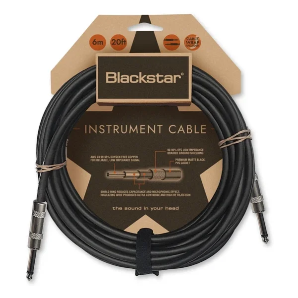 Blackstar Standard Enstrüman Kablosu 6m - Görsel 2