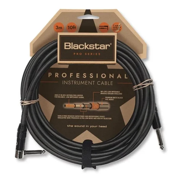Blackstar Profesyonel Str/Ang Enstrüman Kablosu 3m - Görsel 2